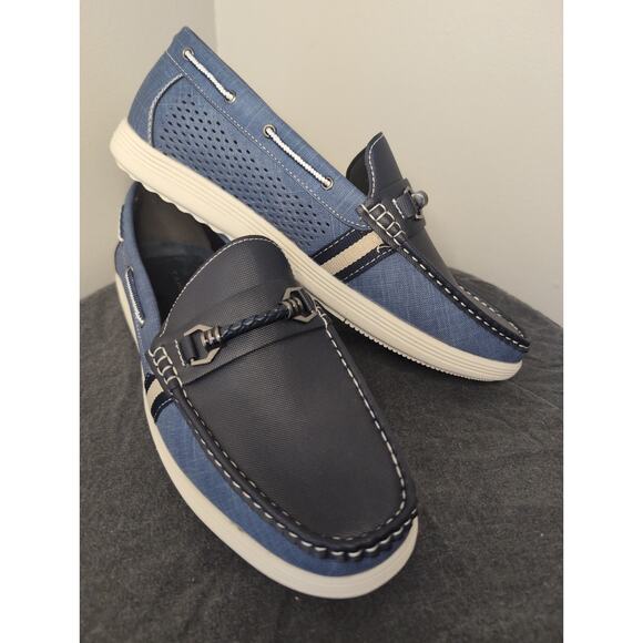 Tahari Other - Tahari mens preppy Hunley dressy nautical blue loafers 13